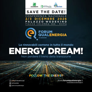 save the date forum qualenergia 2 e 3 dicembre 2026 roma